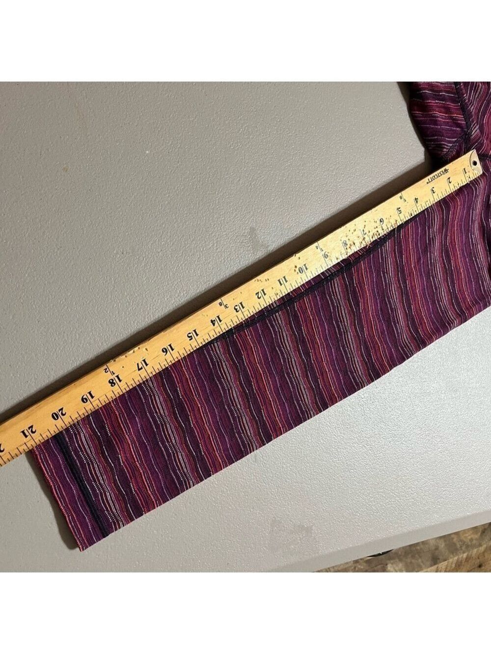 COPY - Lululemon Striped Purple Leggings - Picture 5 of 5